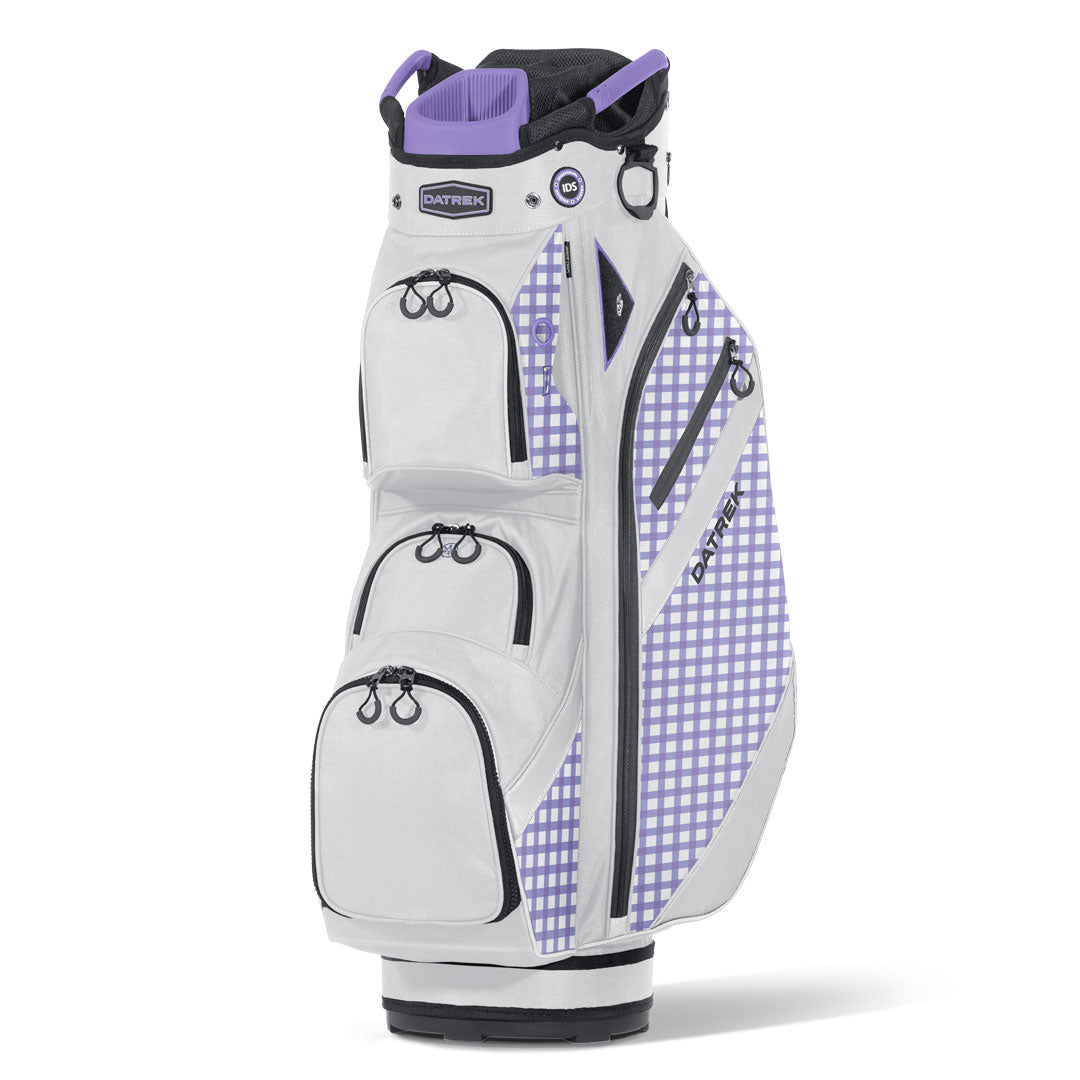 White/Lavender/Checkered