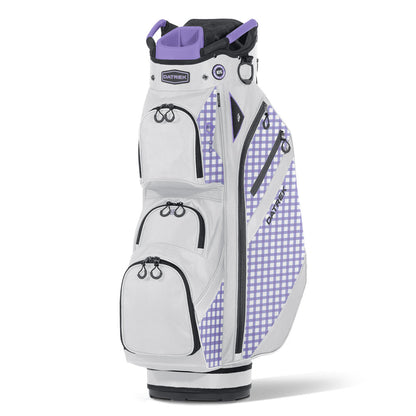 White/Lavender/Checkered